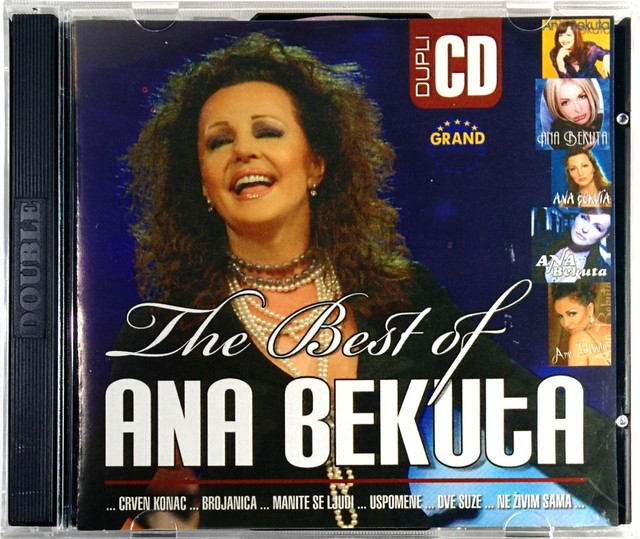 2CD ANA BEKUTA - THE BEST OF compilatio 2008 Serbia Bosna Croatia narodna muzika