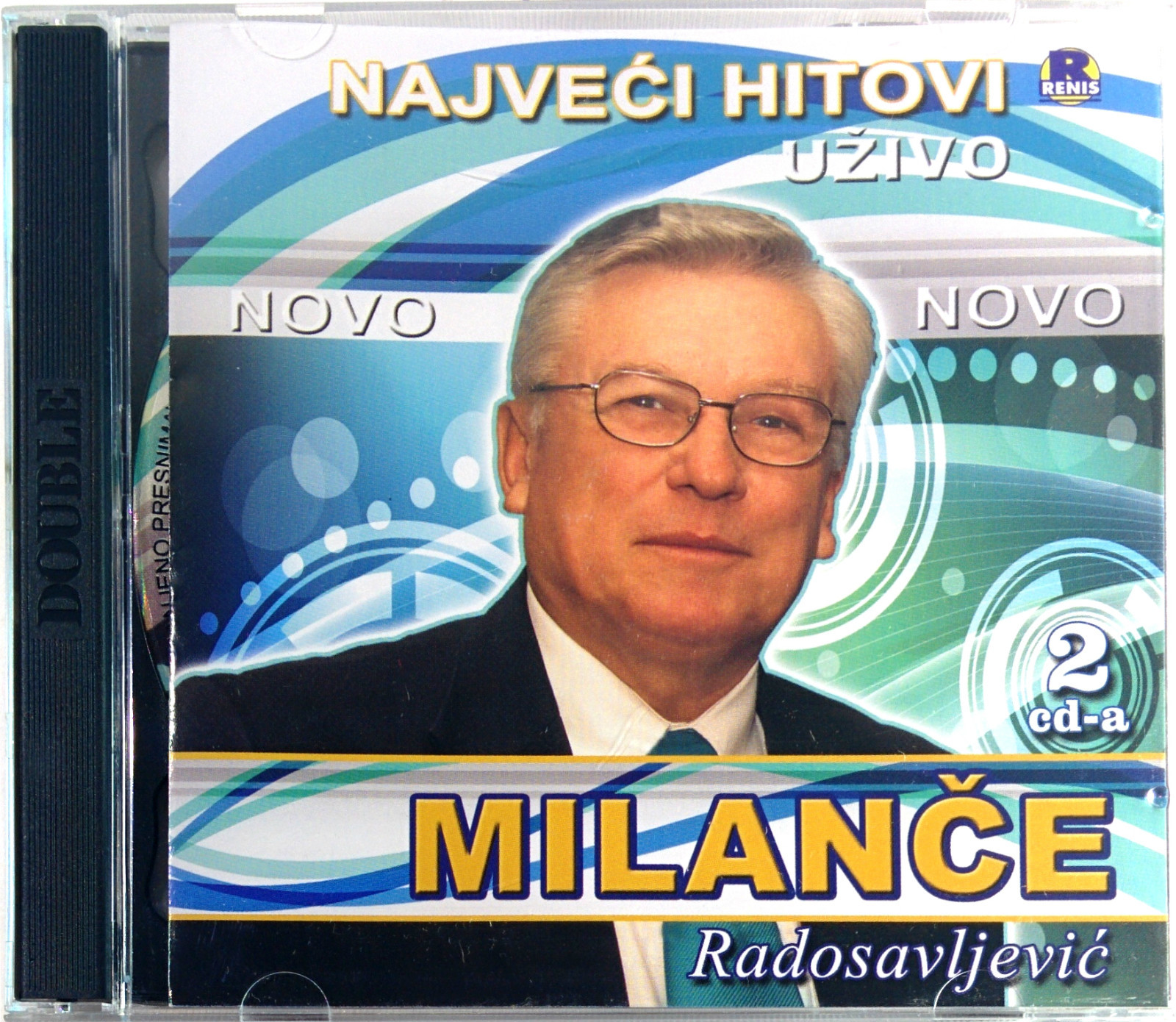 2CD LEGENDE NARODNE MUZIKE MILANCE  RADOSAVLJEVIC NAJVECI HITOVI UZIVO narodna 