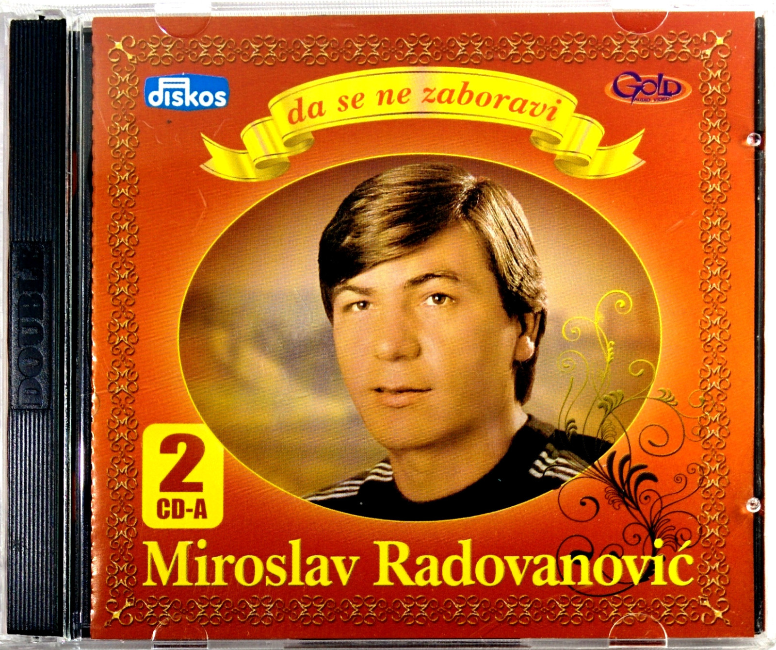 2CD MIROSLAV RADOVANOVIC DA SE NE ZABORAVI DISKOS, GOLD AUDIO VIDEO