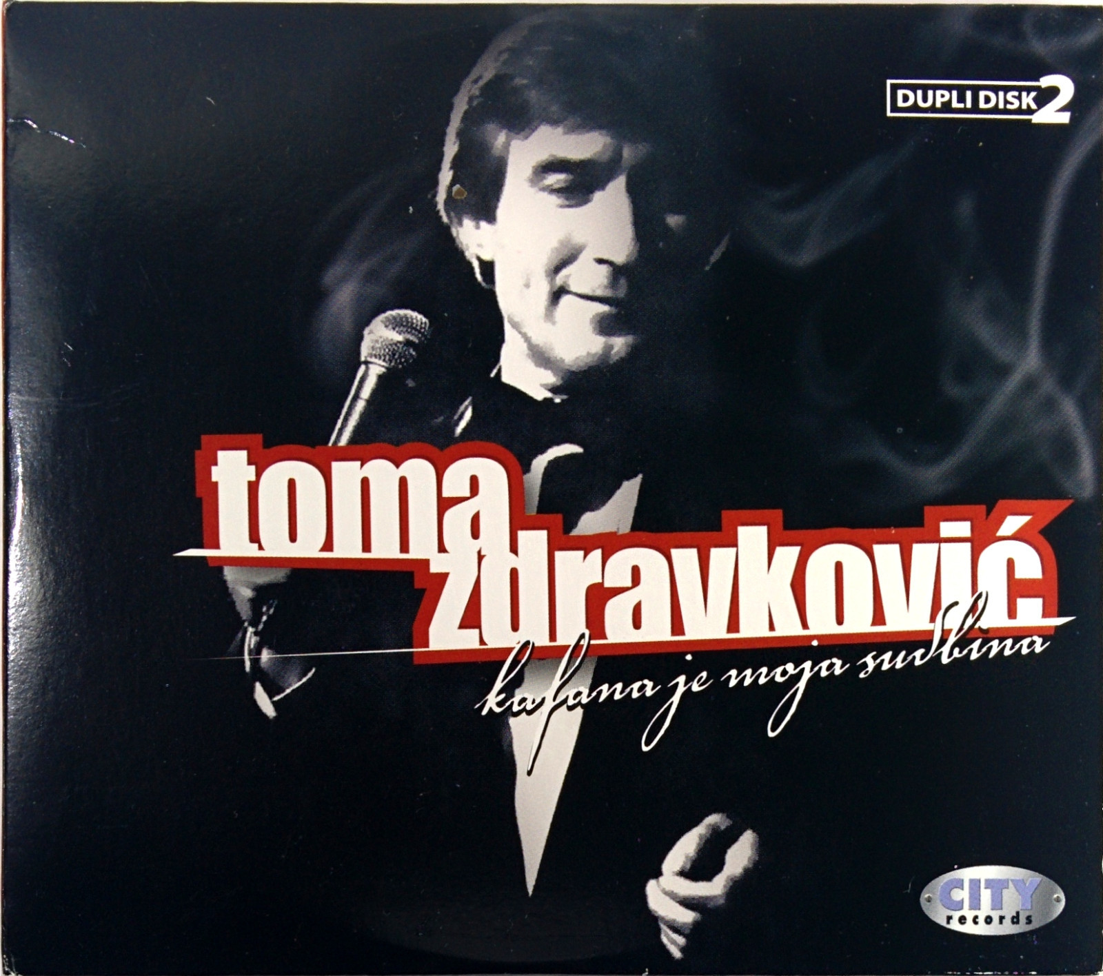 2CD TOMA ZDRAVKOVIC KAFANA JE MOJA SUDBINA compilation 2009 serbia city records 