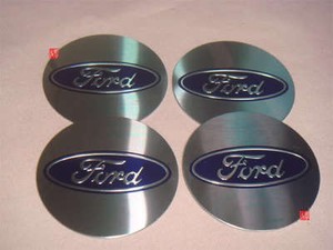 Ford wheel center cap decals #10