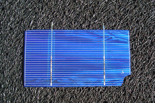 50 3X6 .5V BROKEN solar panel cells preTab with chip  