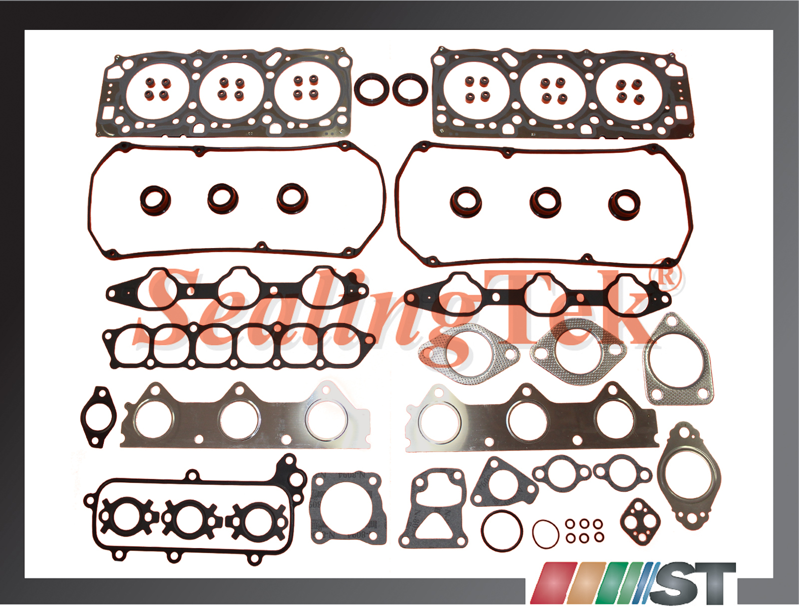 99 05 Mitsubishi 6g72 SOHC 24V Cylinder Head Gasket Set V6 Engine Motor Parts