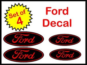 F-150 ford racing decal #3