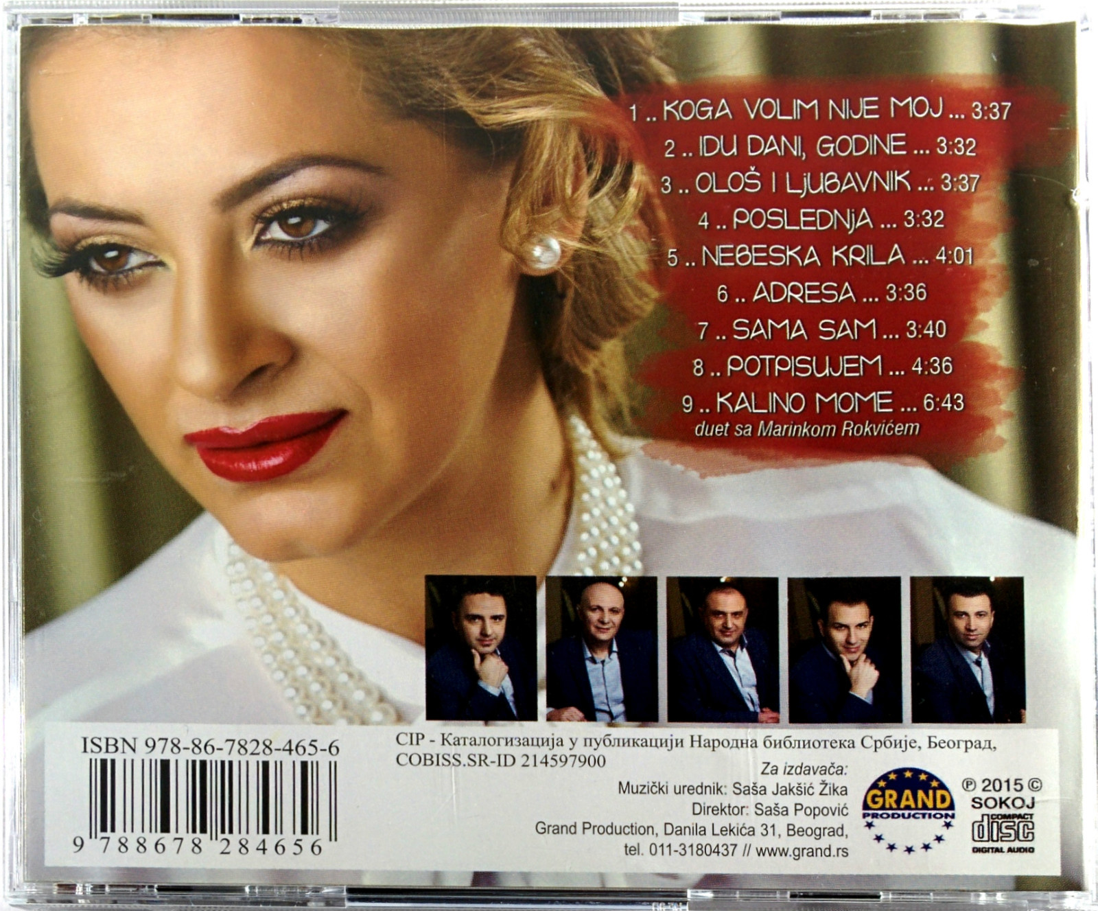 CD ANETA MICEVSKA & MOLIKA POTPISUJEM ALBUM 2015 grand music FOLK serbia bosna 