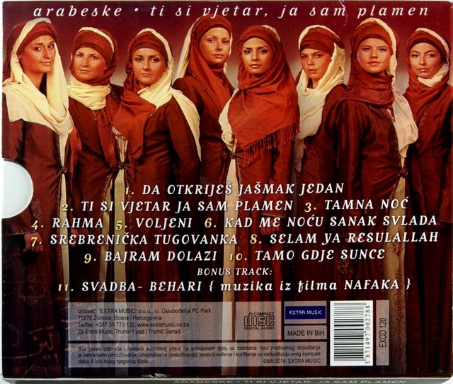 arabeske ti si vjetar ja sam plamen