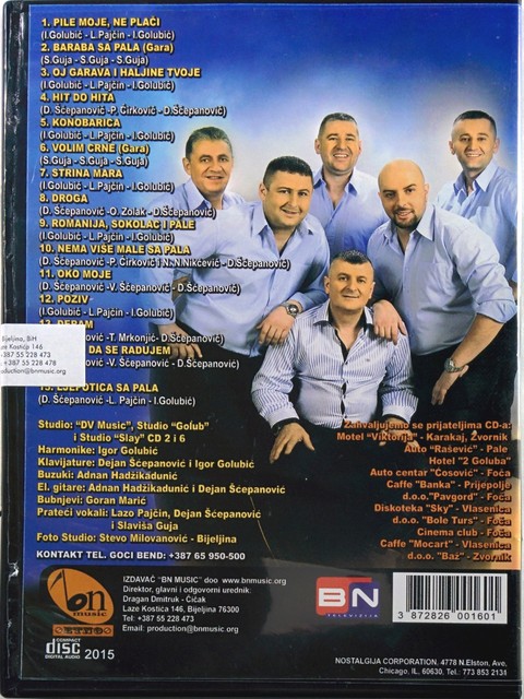 CD GOCI BEND - PILE MOJE ALBUM 2015