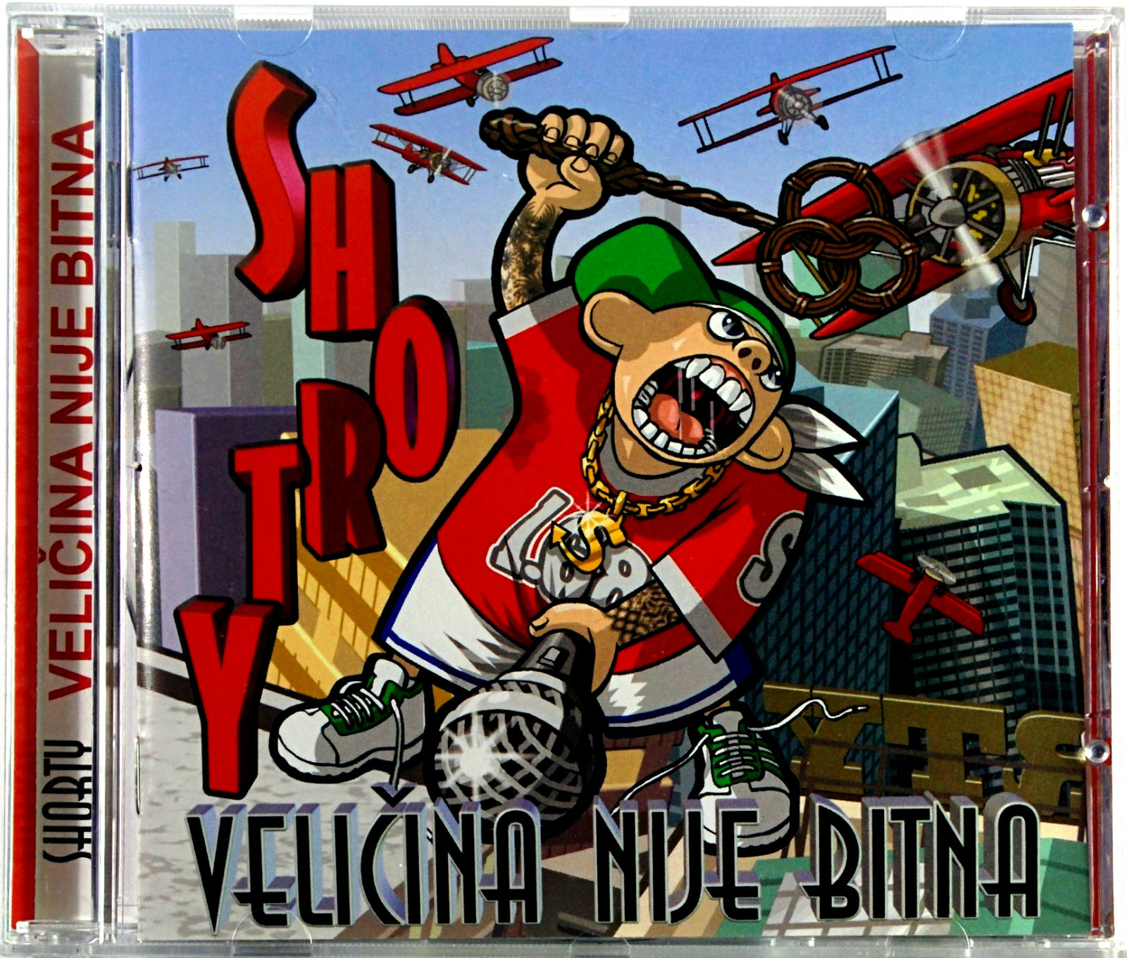 CD SHORTY - VELICINA NIJE BITNA ALBUM 2009 Croatian Serbian Bosnian CroRecords