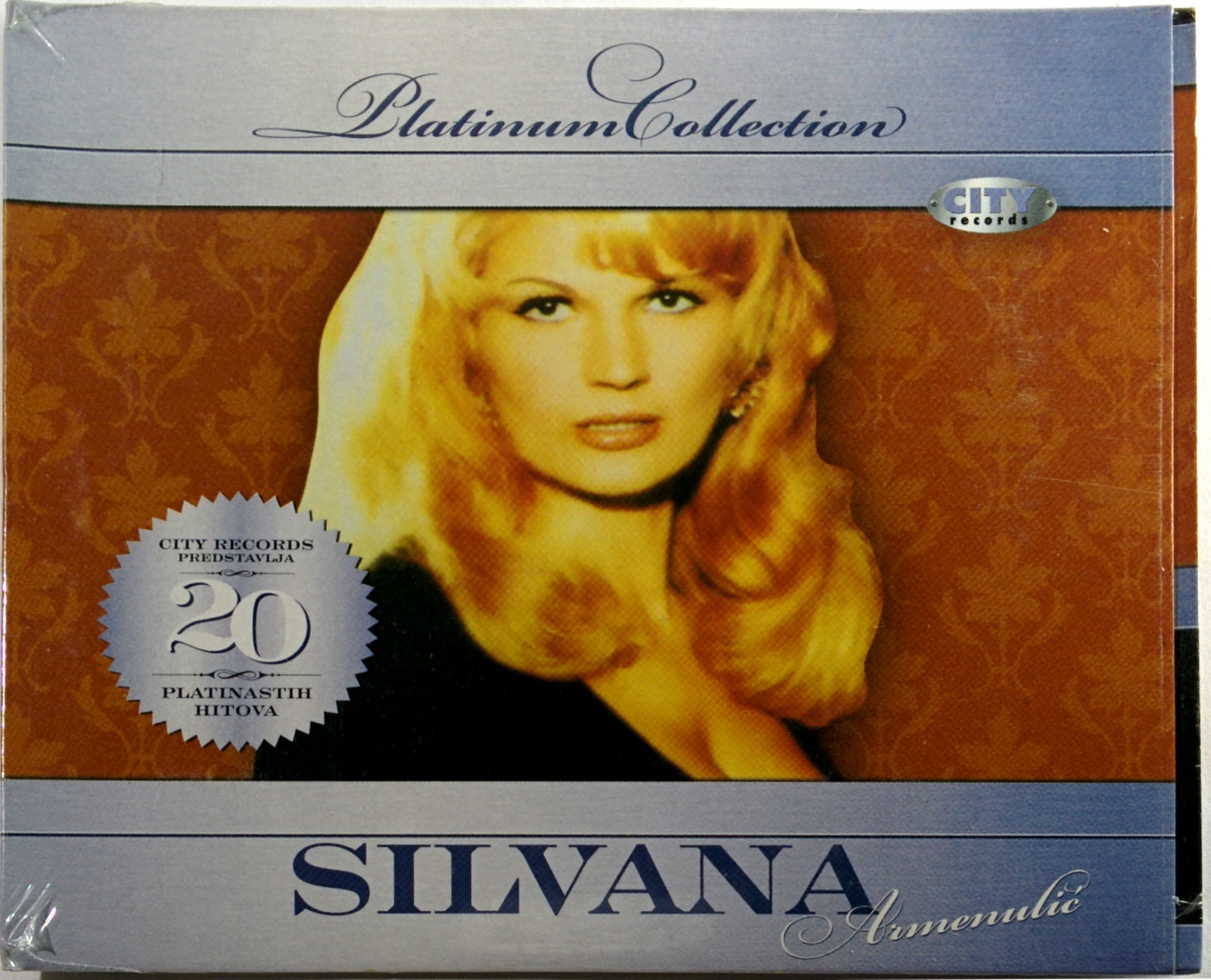 CD SILVANA ARMENULIC PLATINUM COLLECTION 2009 folk narodna bosna srbija hrvatska