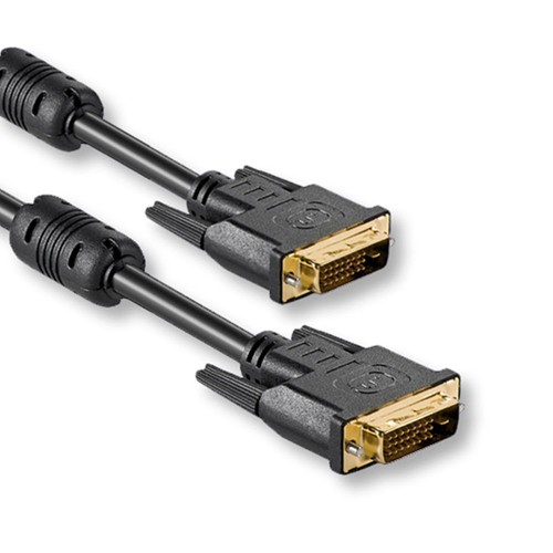 1-4m Computer-Monitor-/AV-Kabel mit DVI-I-Stecker (Dual-Link)