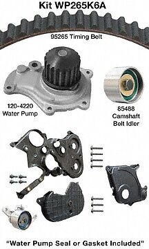 Dayco WP265K6A Engine Timing Belt Kit with Water Pump