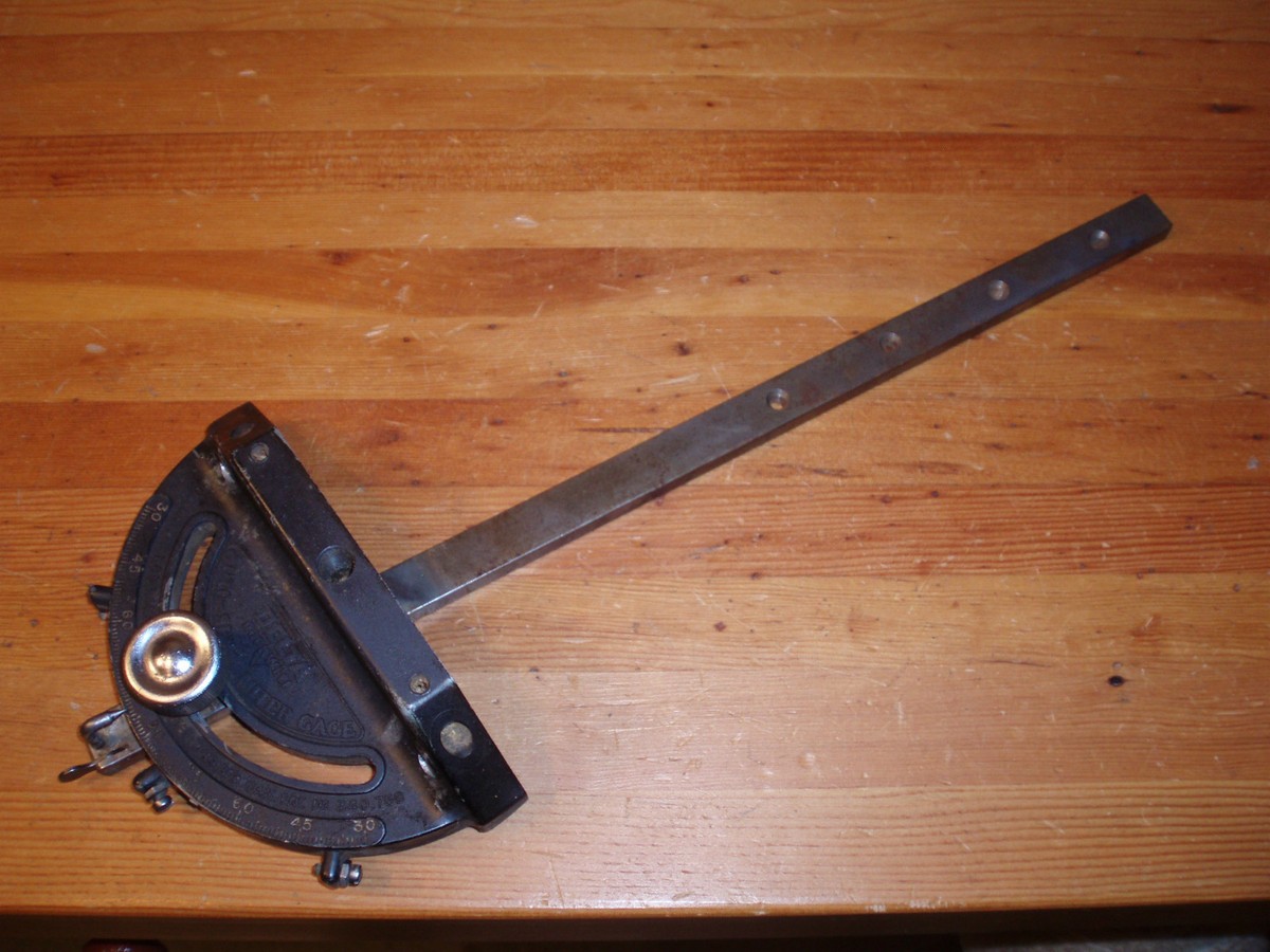 Delta Rockwell Unisaw Miter Gauge w Locking Knob Band Saw Table Saw