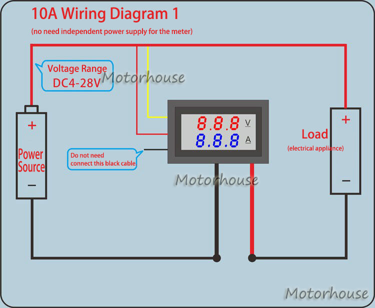 Wiring Diagram Voltmeter Car - THEPELANGI15