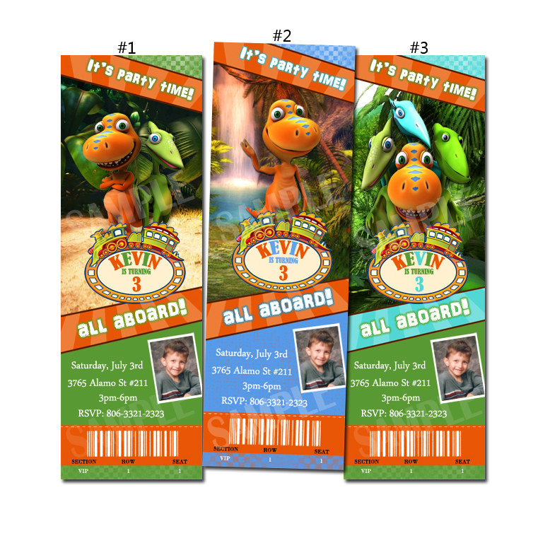 Dinosaur Train Invitations 10