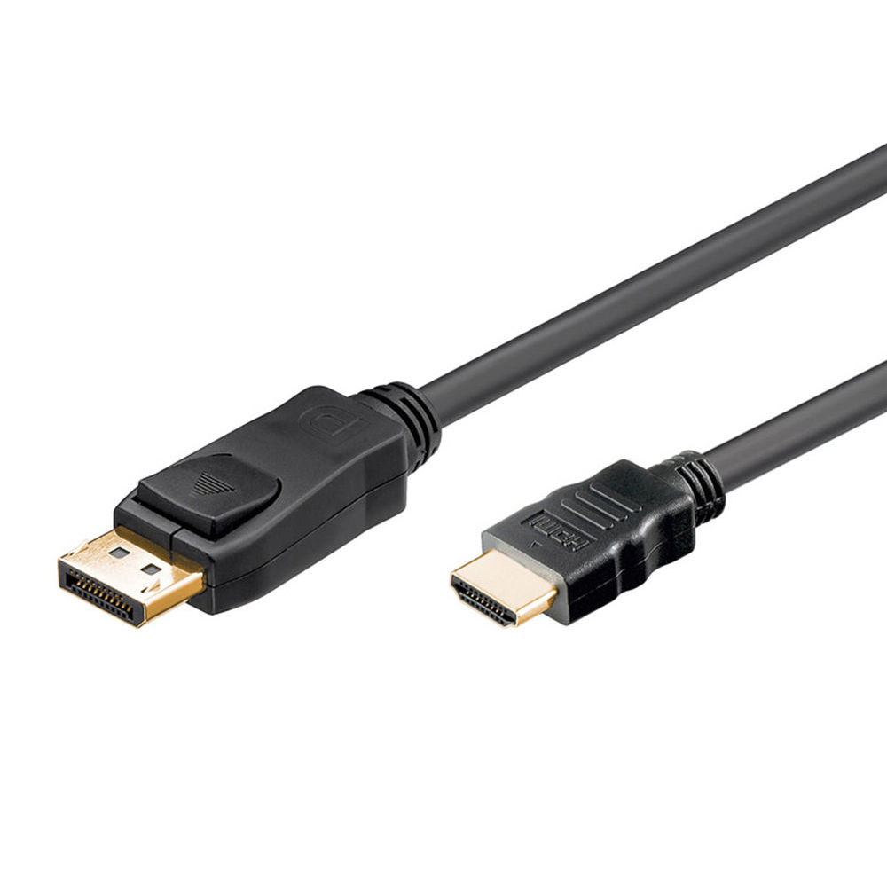 1 - 4 m Kabel mit DisplayPort-Stecker