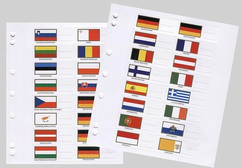 Euro Album Numis - EU Flag Sets