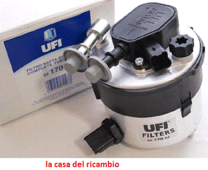 Smontaggio filtro gasolio ford fiesta #3