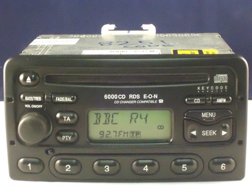 1996 Ford fiesta radio code