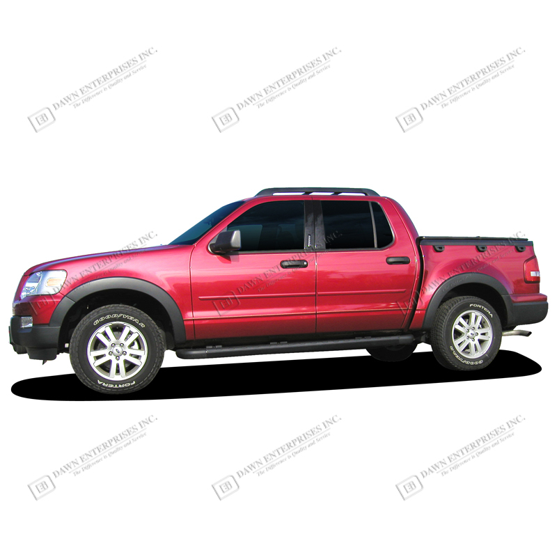 2007 Ford explorer sport trac body lift #5