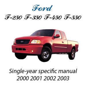 2001 Ford excursion owners manual download #5