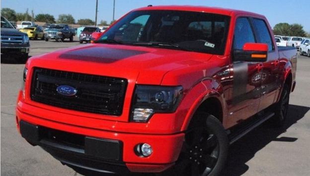 Ford f150 hood decals #9