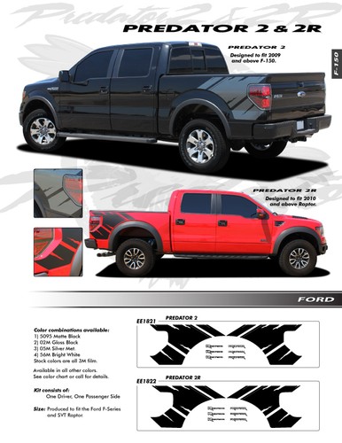 Ford raptor sticker kit #6