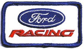 Ford racing embroidered patch #6