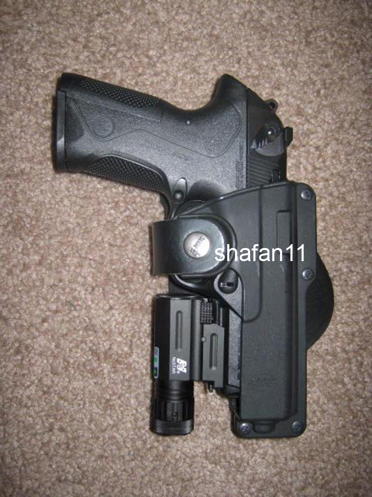 Fobus Holster Beretta PX4 STORM with LIGHT LASER RAIL  