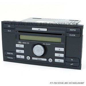 Ford fiesta autoradio 6000 #8