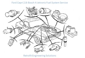 Ford capri injection system