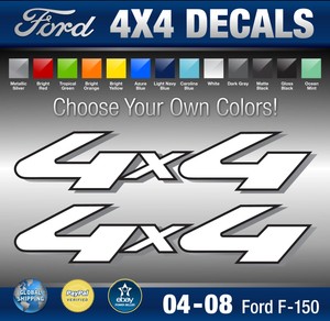 Ford truck decals custom parts #4