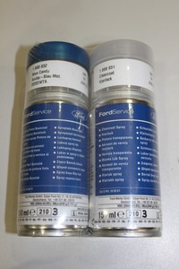 Ford aquarius blue spray paint #3