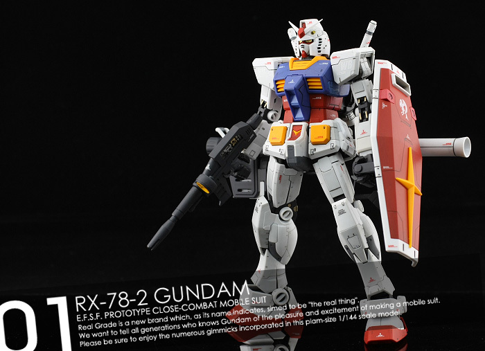 Rg Rx 78 2 Gundam 1 144 Bandai Plastic Model Kit Real Grade Gunpla Plamodel New Models Kits Toys Hobbies