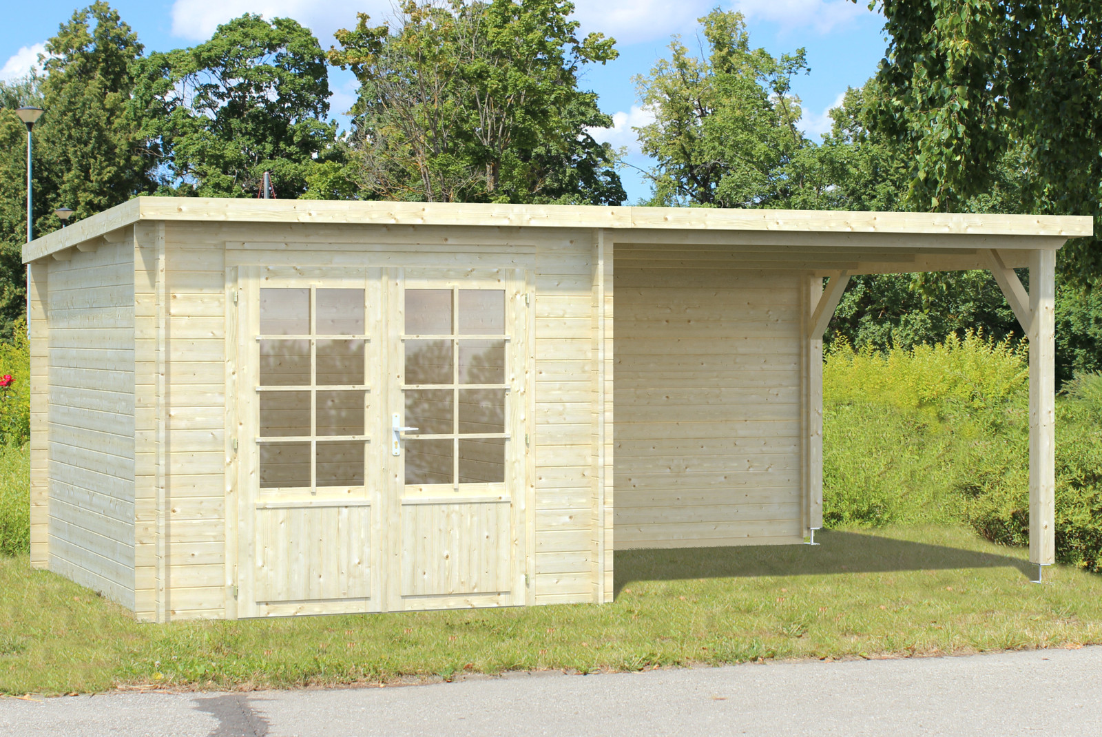 53+ Blockhaus Blockbohlenhaus Gartenhaus Schuppen Zu Verschenken Ebay
