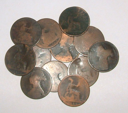 Victoria Bronze Pennies