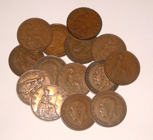 George V Bronze Pennies