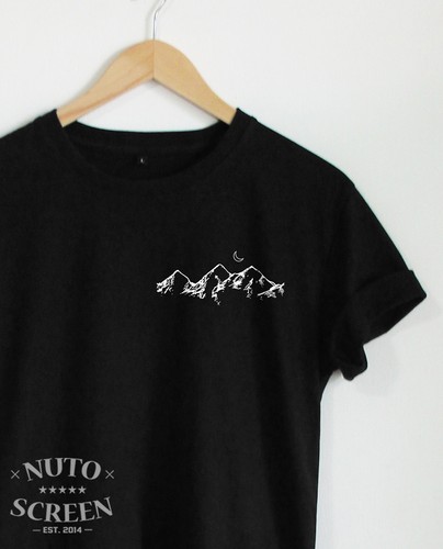 Mountain Shirt Hiking Camping T Shirts Unisex Tumblr Pocket Design Tees Ebay
