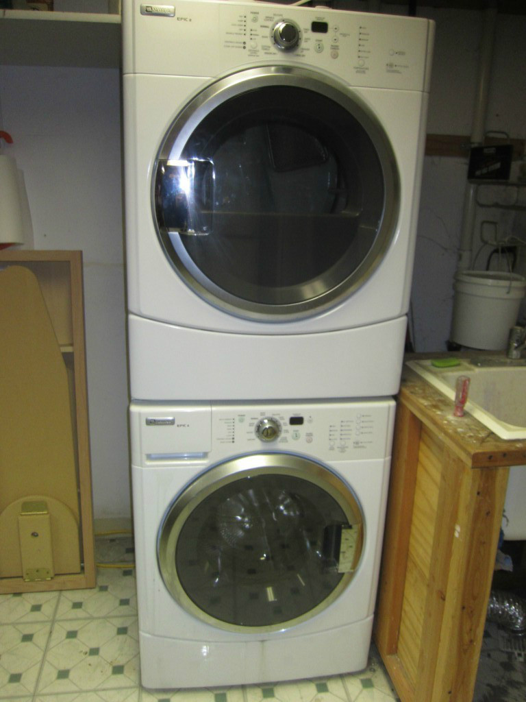 Maytag Epic Z Stackable Washer and Dryer on PopScreen