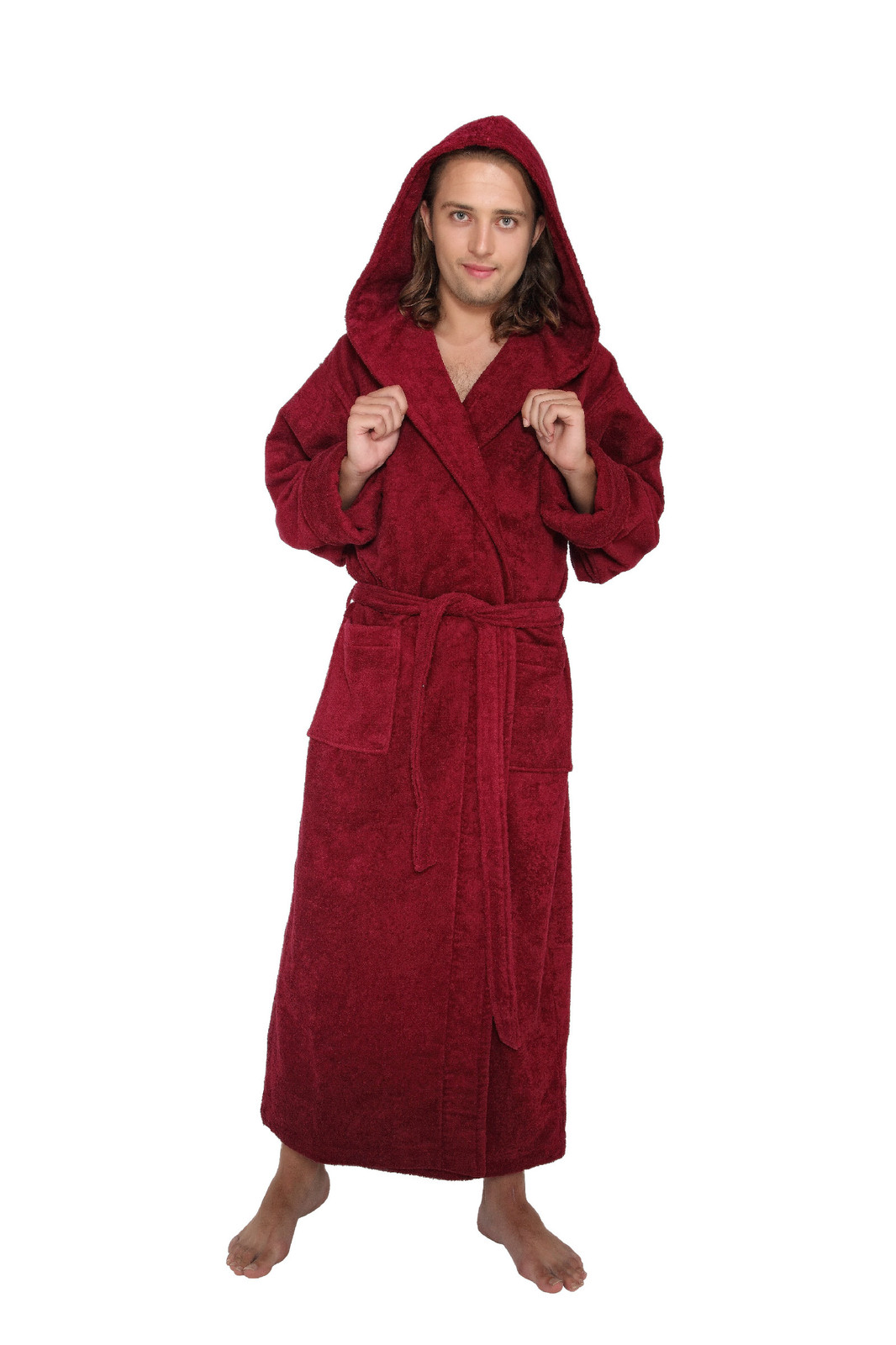 hooded-bathrobe-mens-turkish-cotton-terry-spa-robe-with-hood-ebay