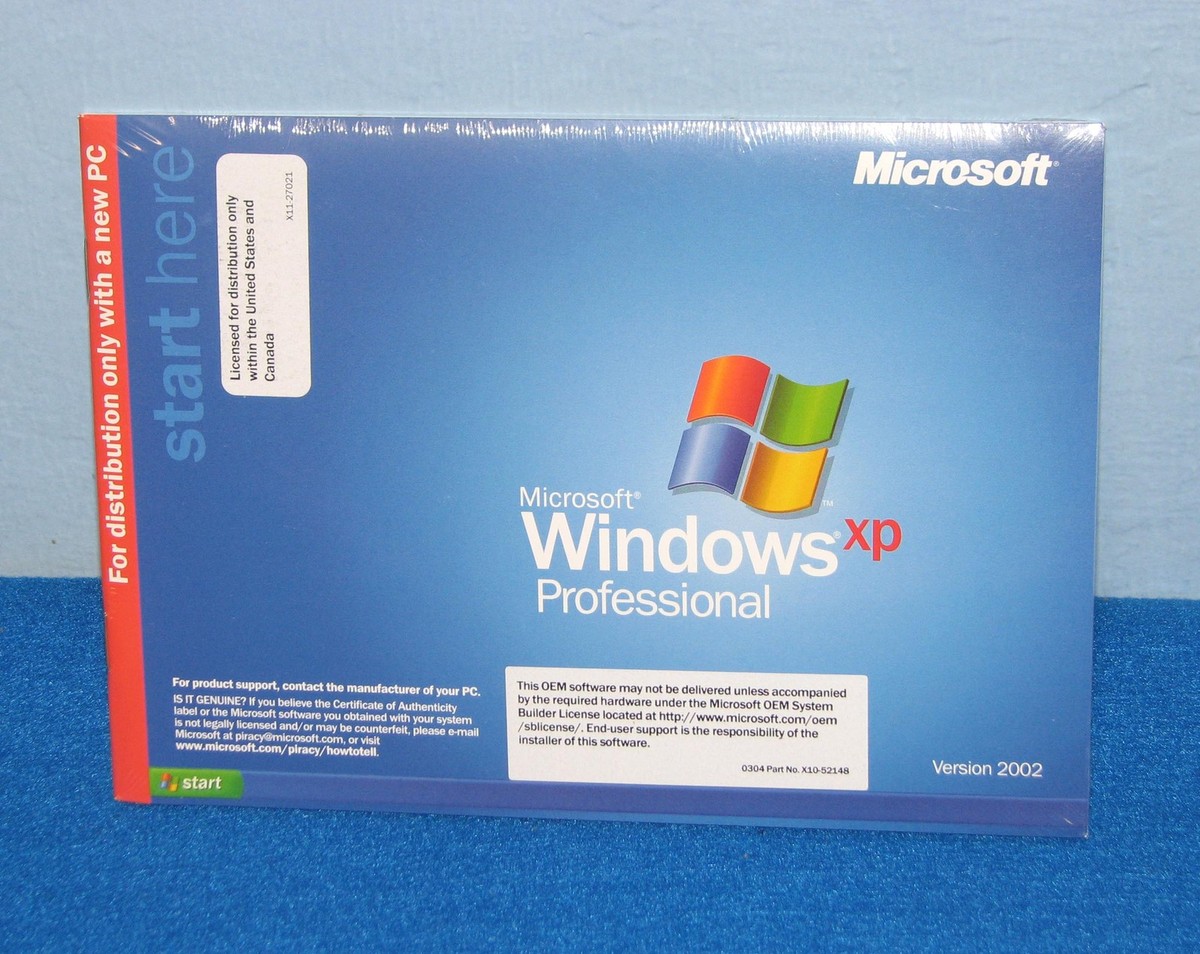 Виндовс XP professional sp2