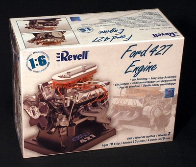 Revell ford 427 v-8 model #4