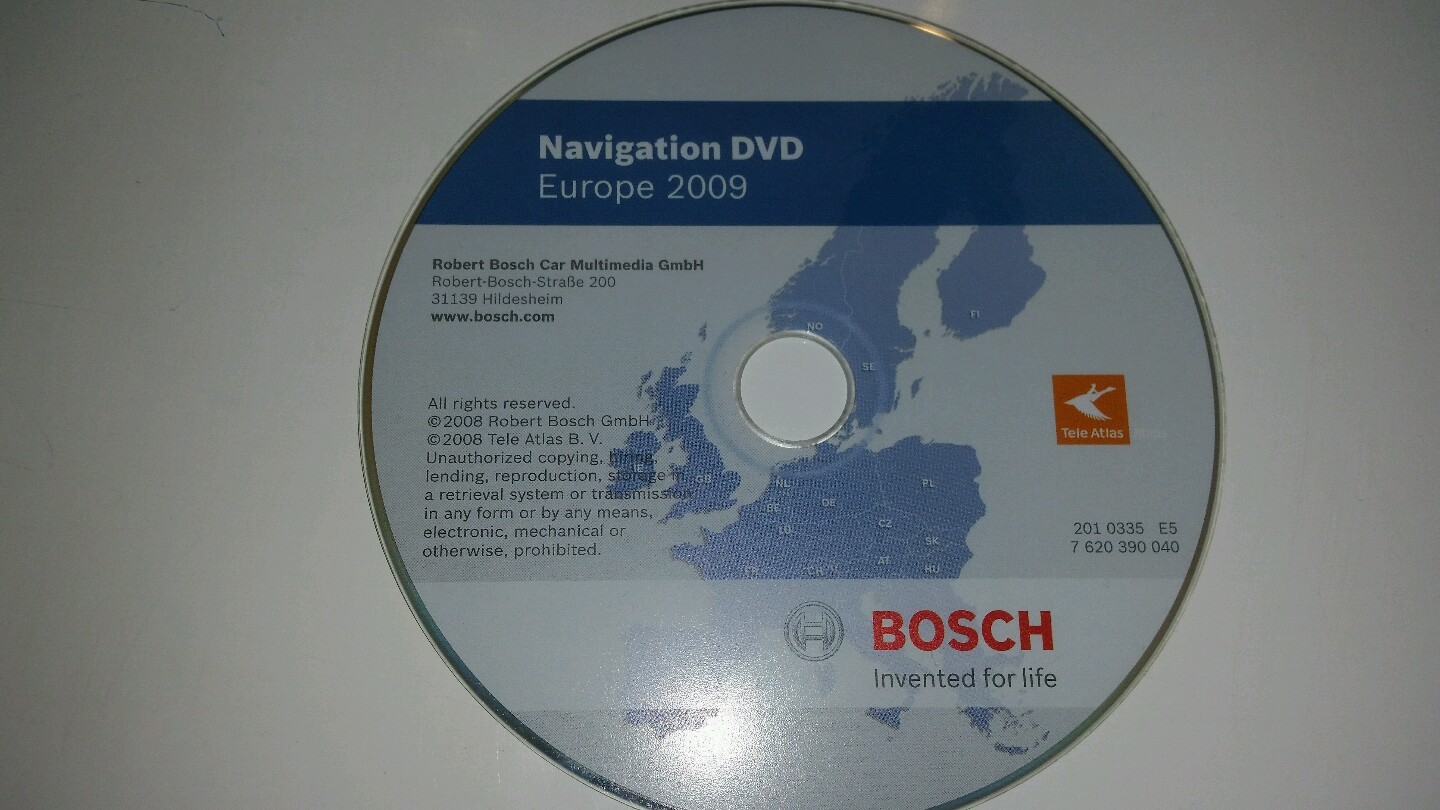 Ford blaupunkt navigation dvd 2009 dx europa europe #6