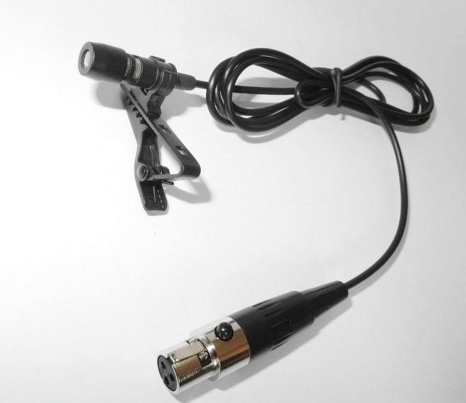 Lavalier Microphone for AKG Samson Wireless Bodypack Transmitte 3 Pin