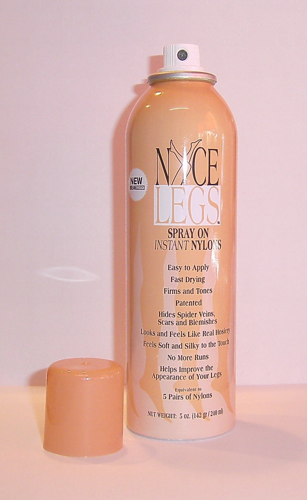Nyce LEGS Spray on Instant NylonsMedium Beige Make up für Beine eBay