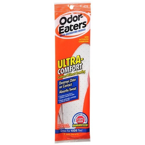 Odor Eaters Odor Destroying Ultra Comfort Insoles Inserts One Size Fits