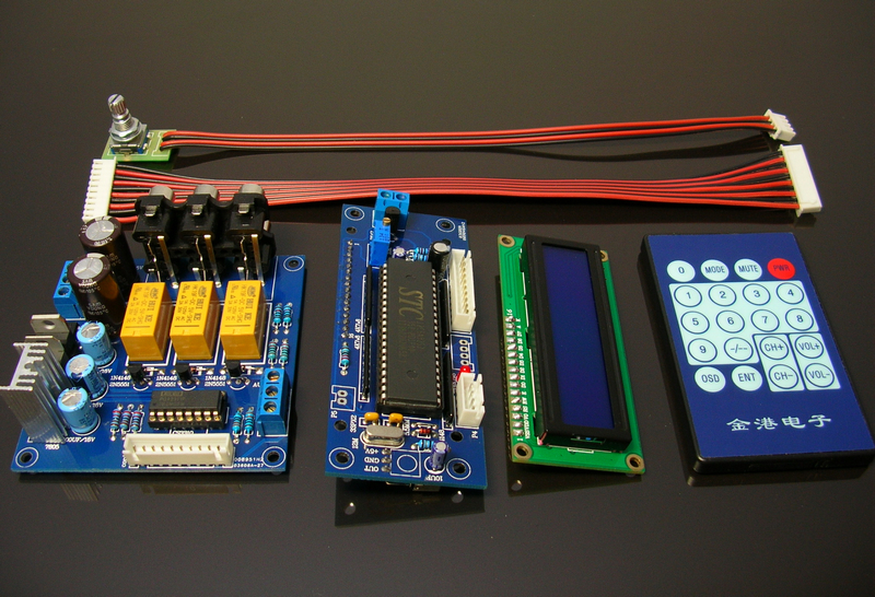 PGA2311 Remote Audio Preamp kit DIY -- Ver020309 | eBay