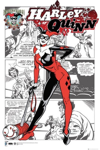 Poster Dc Comics Harley Quinn 91x61 5cm New Original Package Ebay