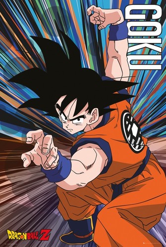 Poster Dragonball Z Goku 91x61 5cm New Original Package Ebay