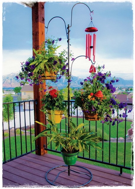 Plant Hanging Basket Tree Planter Stand Holder Flower ... Plant Hanging Basket Tree Planter Stand Holder Flower ... on Hanging Plants Stand
id=68955