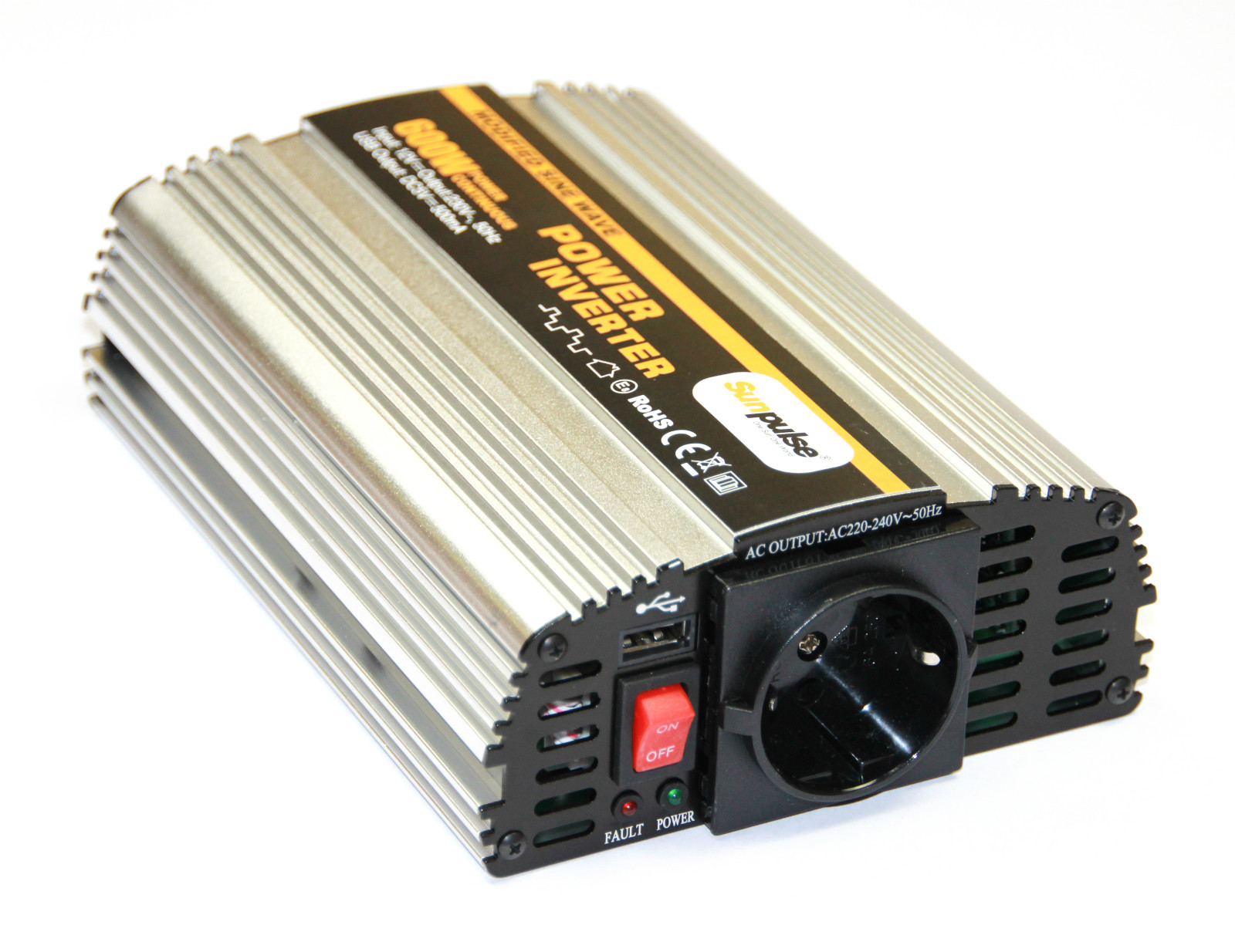 Spannungswandler MS 12V 600 1200 Watt Inverter Wechselrichter 600 W | eBay